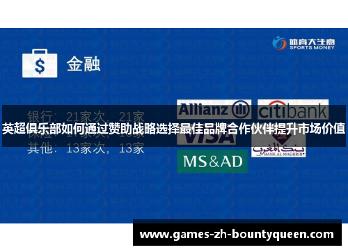 英超俱乐部如何通过赞助战略选择最佳品牌合作伙伴提升市场价值 英超俱乐部如何通过赞助战略选择最佳品牌合作伙伴提升市场价值