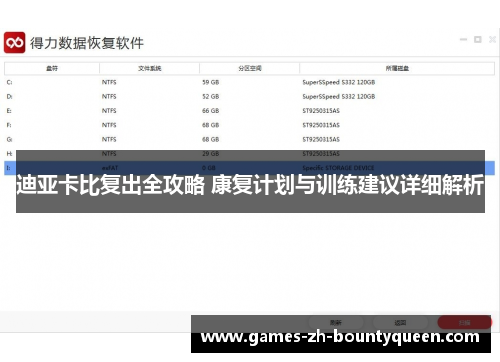 迪亚卡比复出全攻略 康复计划与训练建议详细解析