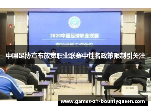中国足协宣布放宽职业联赛中性名政策限制引关注